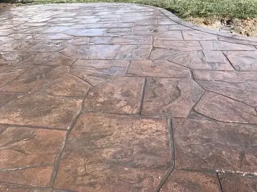 Stamped Patio